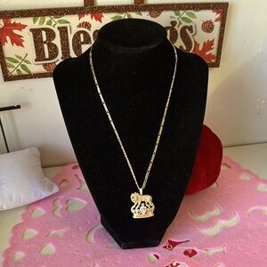 Cadena 18 k gold plated de Leon